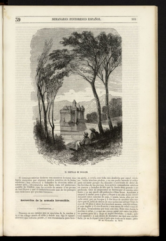 Miniatura de Semanario Pintoresco Español del 30 de septiembre de 1849, nº 39