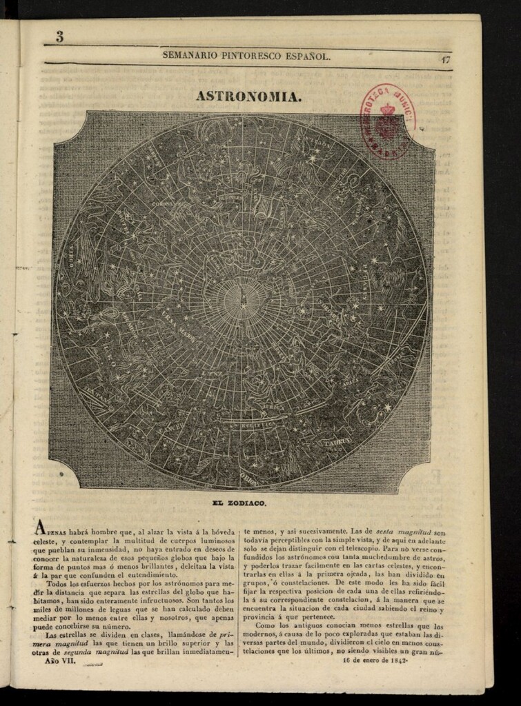 Miniatura de Semanario Pintoresco Español del 16 de enero de 1842, nº 3