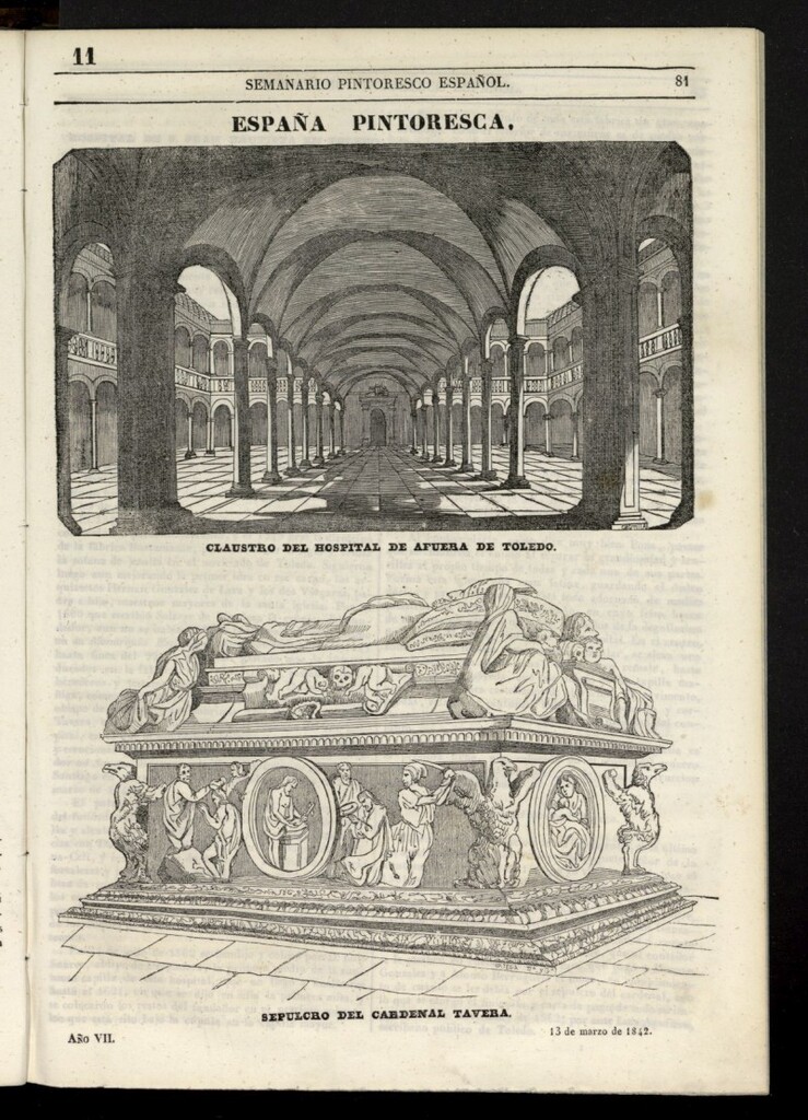 Miniatura de Semanario Pintoresco Español del 13 de marzo de 1842, nº 11