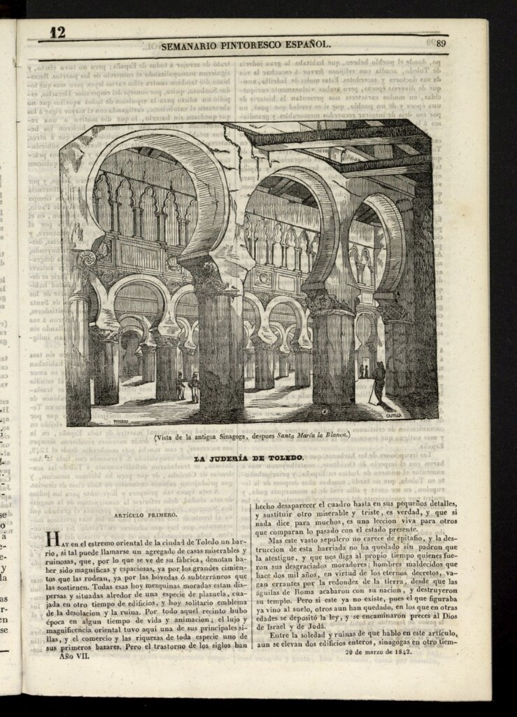 Miniatura de Semanario Pintoresco Español del 20 de marzo de 1842, nº 12