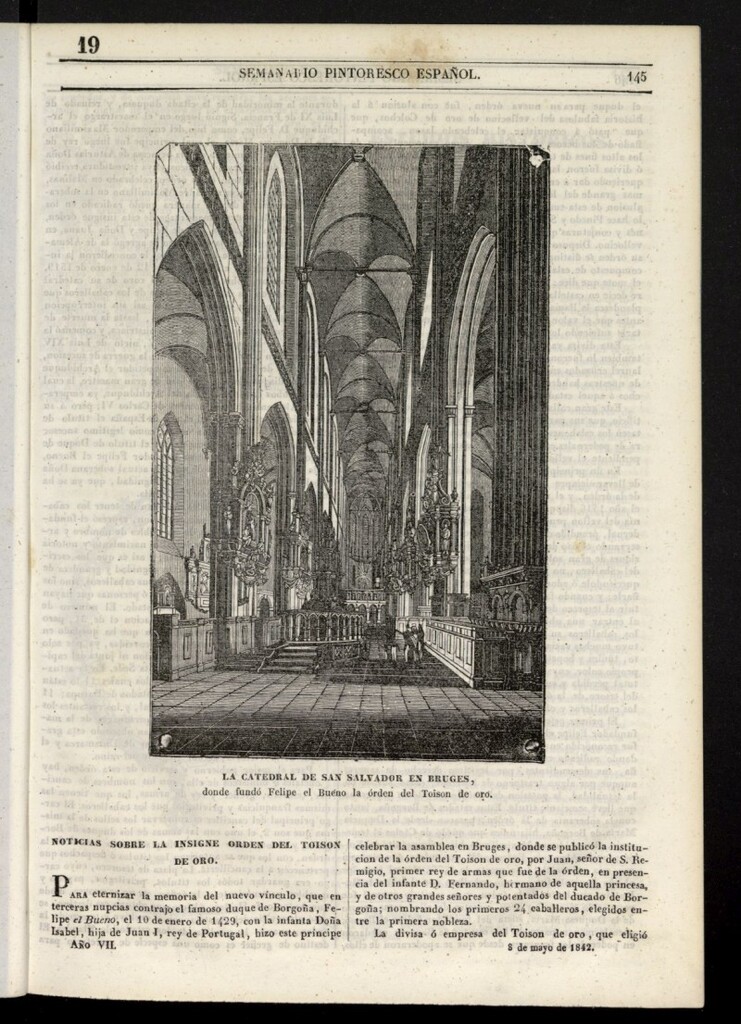 Miniatura de Semanario Pintoresco Español del 8 de mayo de 1842, nº 19