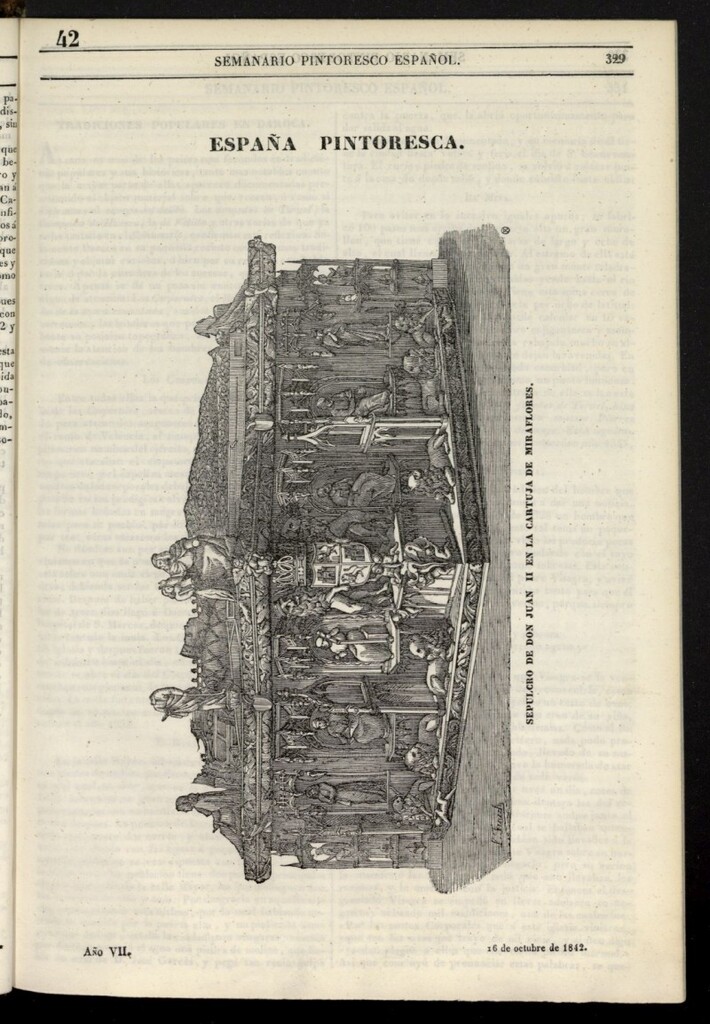 Miniatura de Semanario Pintoresco Español del 16 de octubre de 1842, nº 42