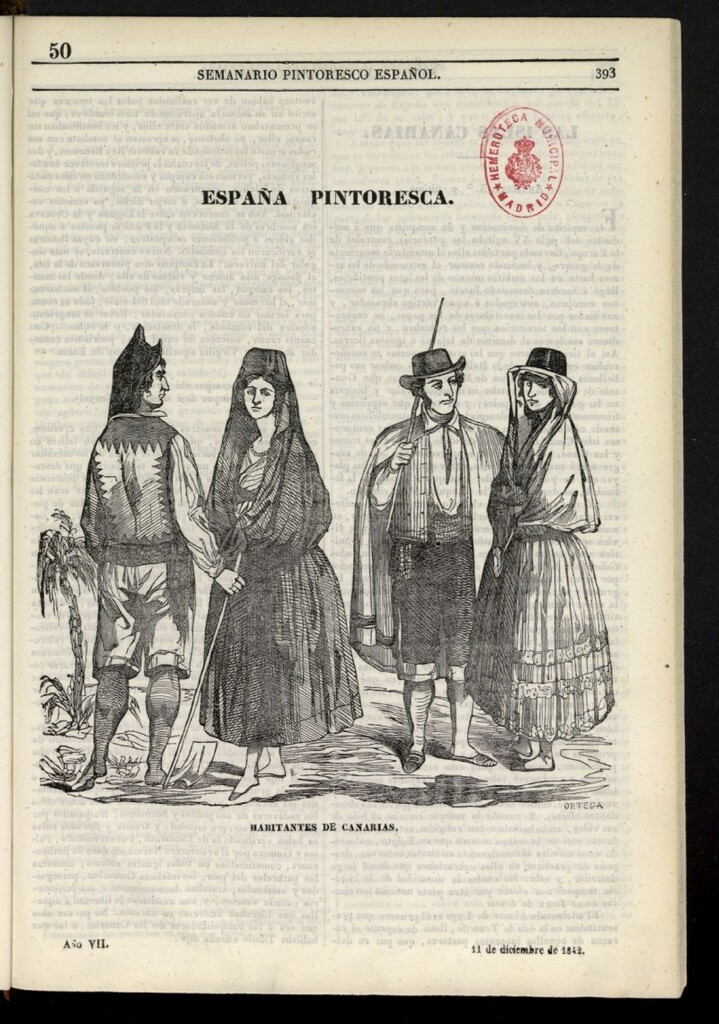 Miniatura de Semanario Pintoresco Español del 11 de diciembre de 1842, nº 50