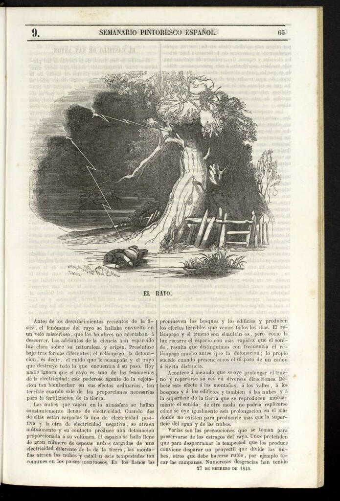 Miniatura de Semanario Pintoresco Español del 27 de febrero de 1848, nº 9