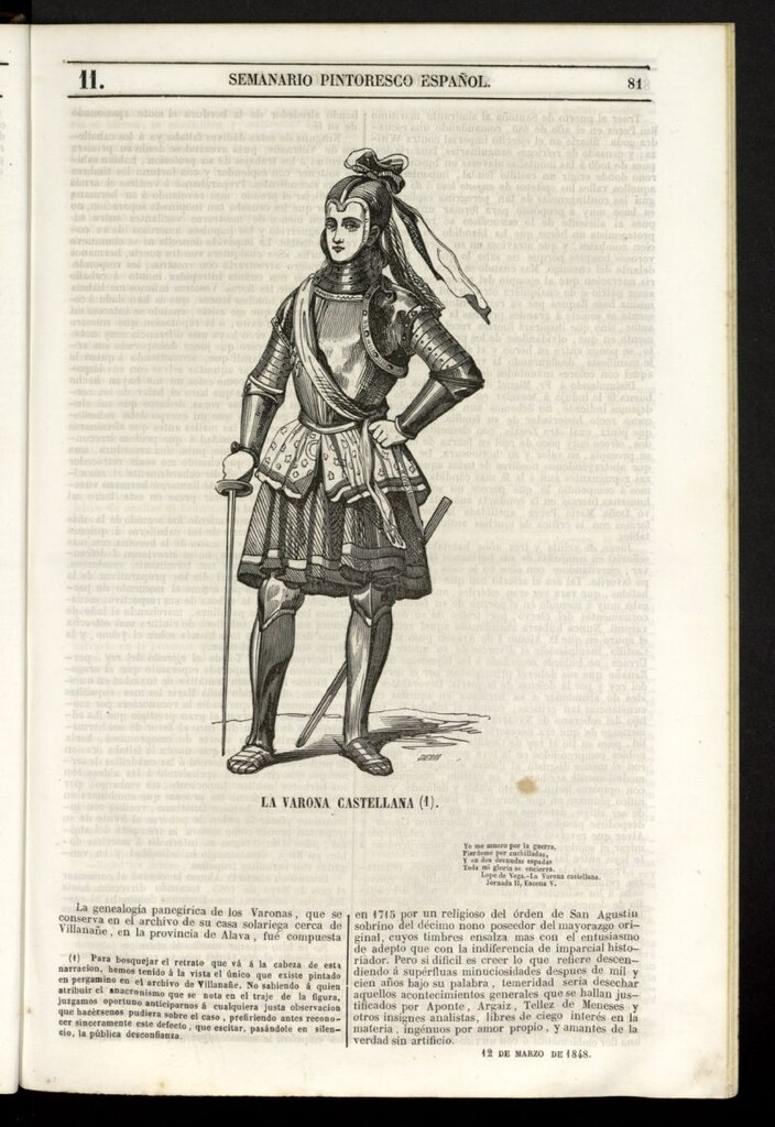 Miniatura de Semanario Pintoresco Español del 12 de marzo de 1848, nº 11