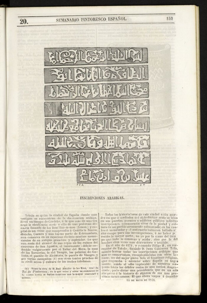 Miniatura de Semanario Pintoresco Español del 14 de mayo de 1848, nº 20