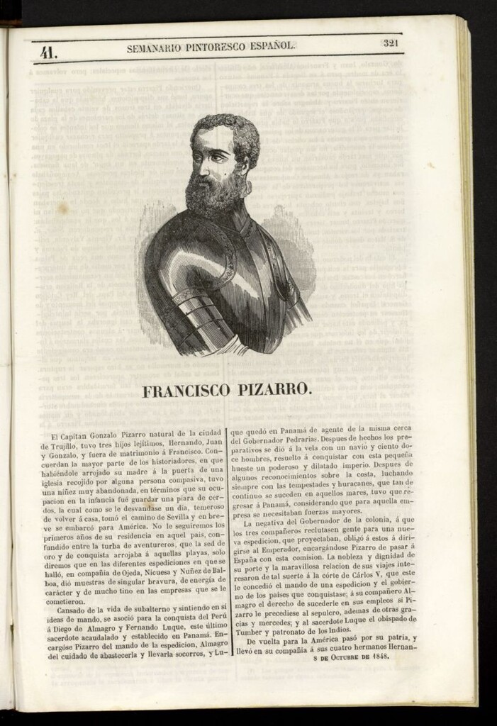 Miniatura de Semanario Pintoresco Español del 8 de octubre de 1848, nº 41