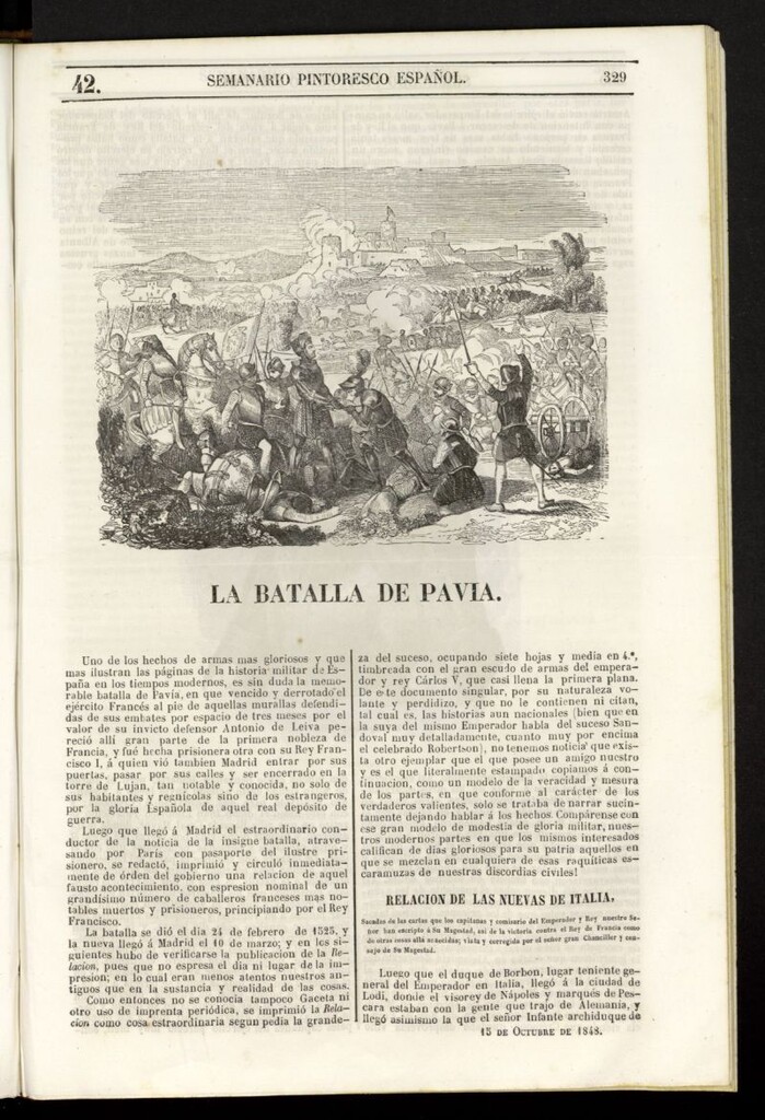 Miniatura de Semanario Pintoresco Español del 15 de octubre de 1848, nº 42