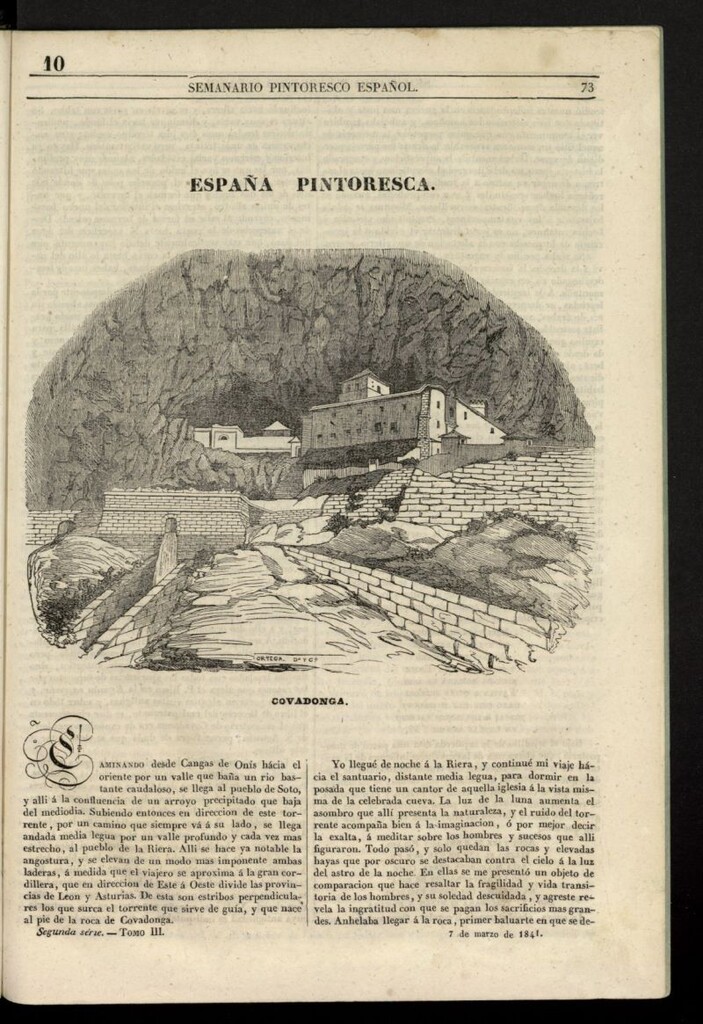 Miniatura de Semanario Pintoresco Español del 7 de marzo de 1841, nº 10
