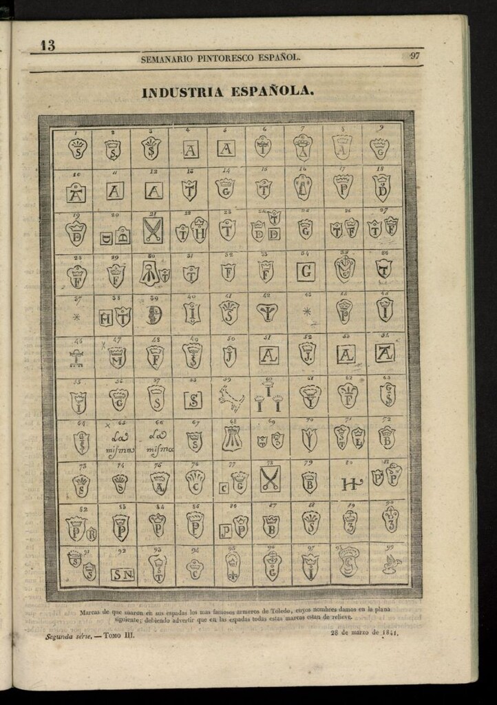 Miniatura de Semanario Pintoresco Español del 28 de marzo de 1841, nº 13