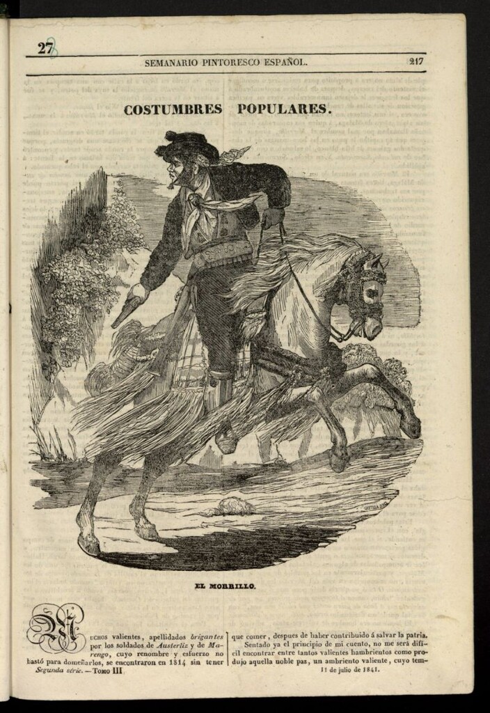 Miniatura de Semanario Pintoresco Español del 11 de julio de 1841, nº 28