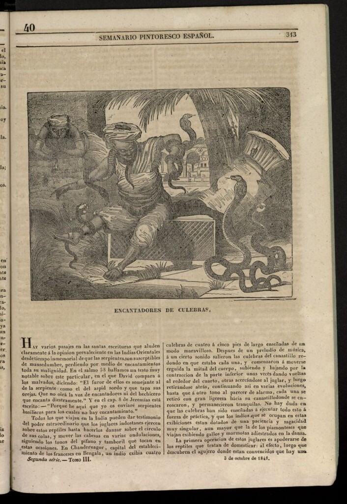 Miniatura de Semanario Pintoresco Español del 3 de octubre de 1841, nº 40