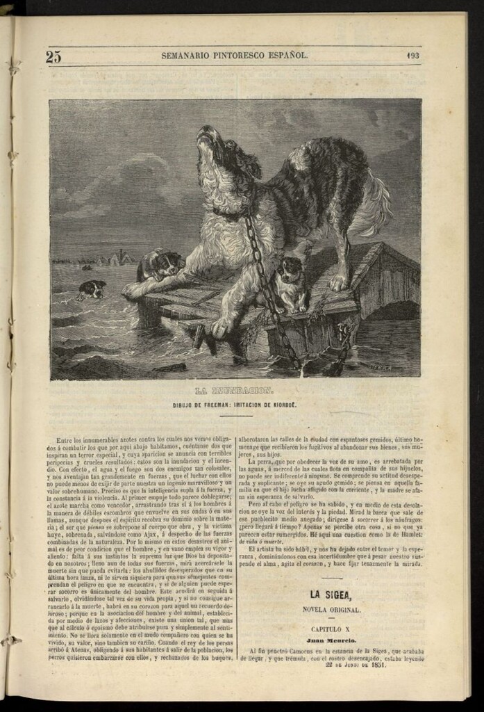 Miniatura de Semanario Pintoresco Español del 22 de junio de 1851, nº 25