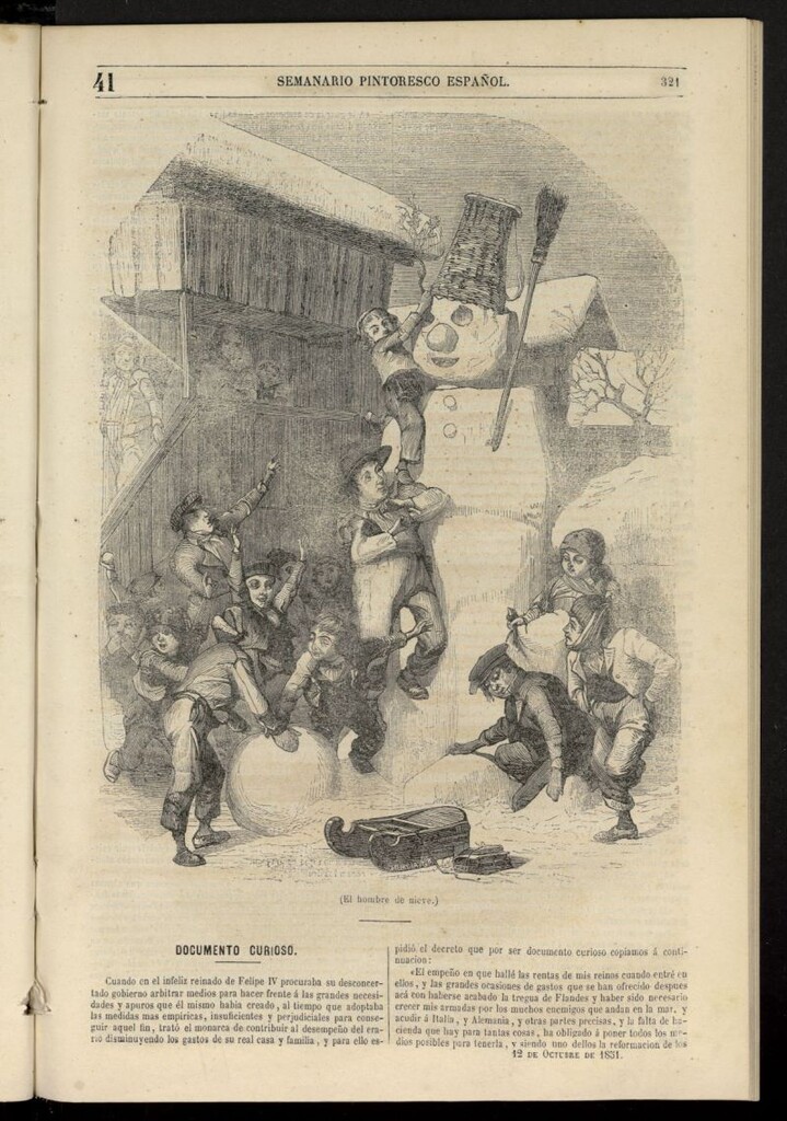 Miniatura de Semanario Pintoresco Español del 12 de octubre de 1851, nº 41