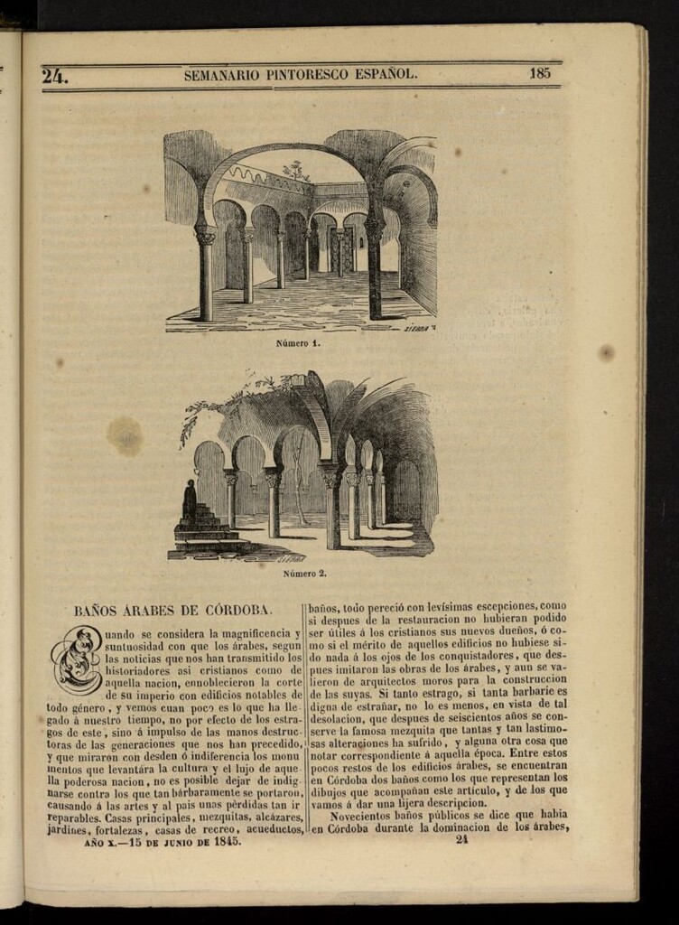 Miniatura de Semanario Pintoresco Español del 15 de junio de 1845, nº 24