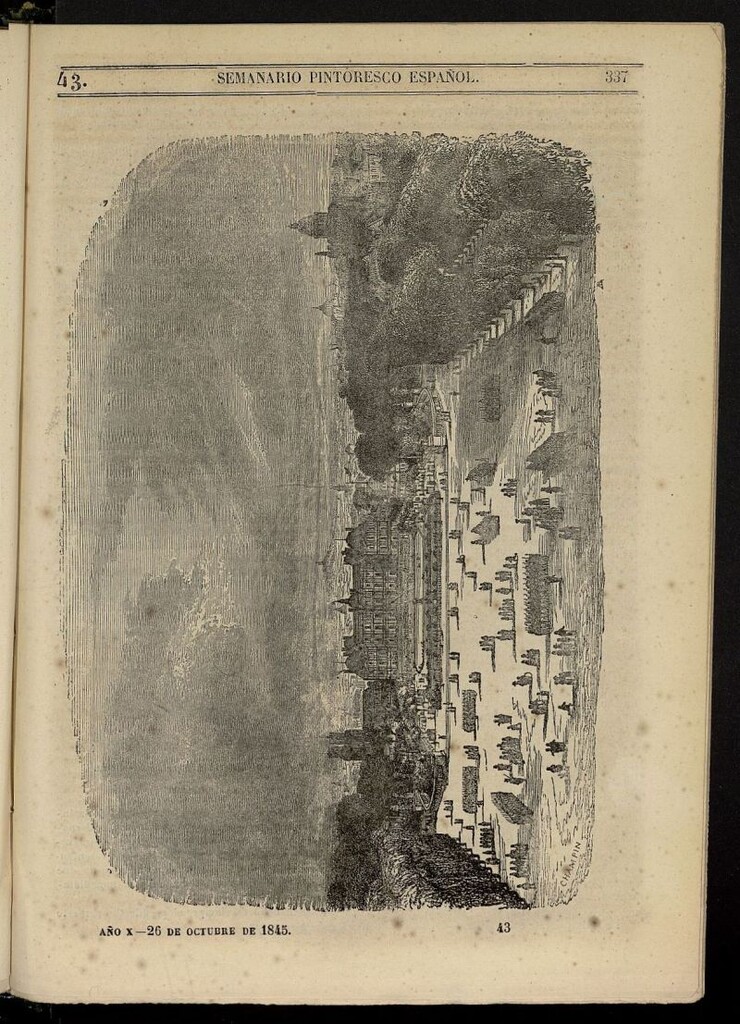 Miniatura de Semanario Pintoresco Español del 26 de octubre de 1845, nº 43