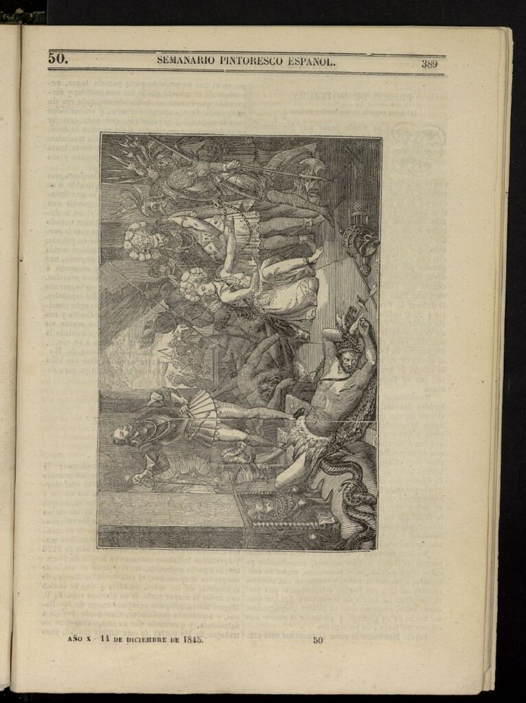 Miniatura de Semanario Pintoresco Español del 14 de diciembre de 1845, nº 50