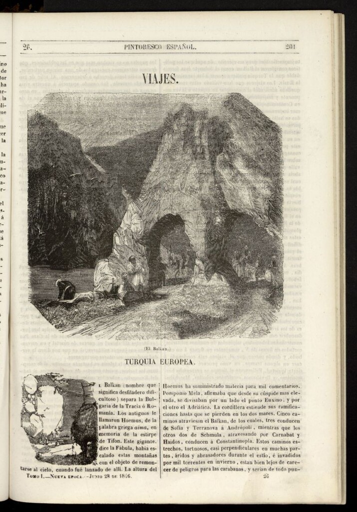 Miniatura de Semanario Pintoresco Español del 28 de junio de 1846, nº 26