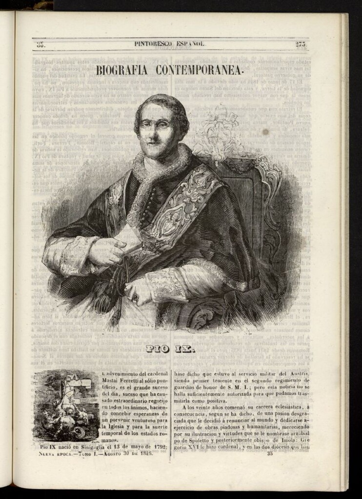 Miniatura de Semanario Pintoresco Español del 30 de agosto de 1846, nº 35