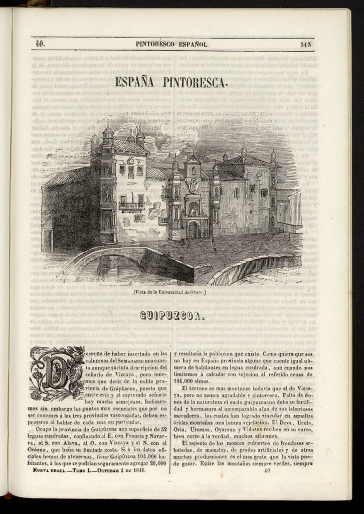 Miniatura de Semanario Pintoresco Español del 4 de octubre de 1846, nº 40