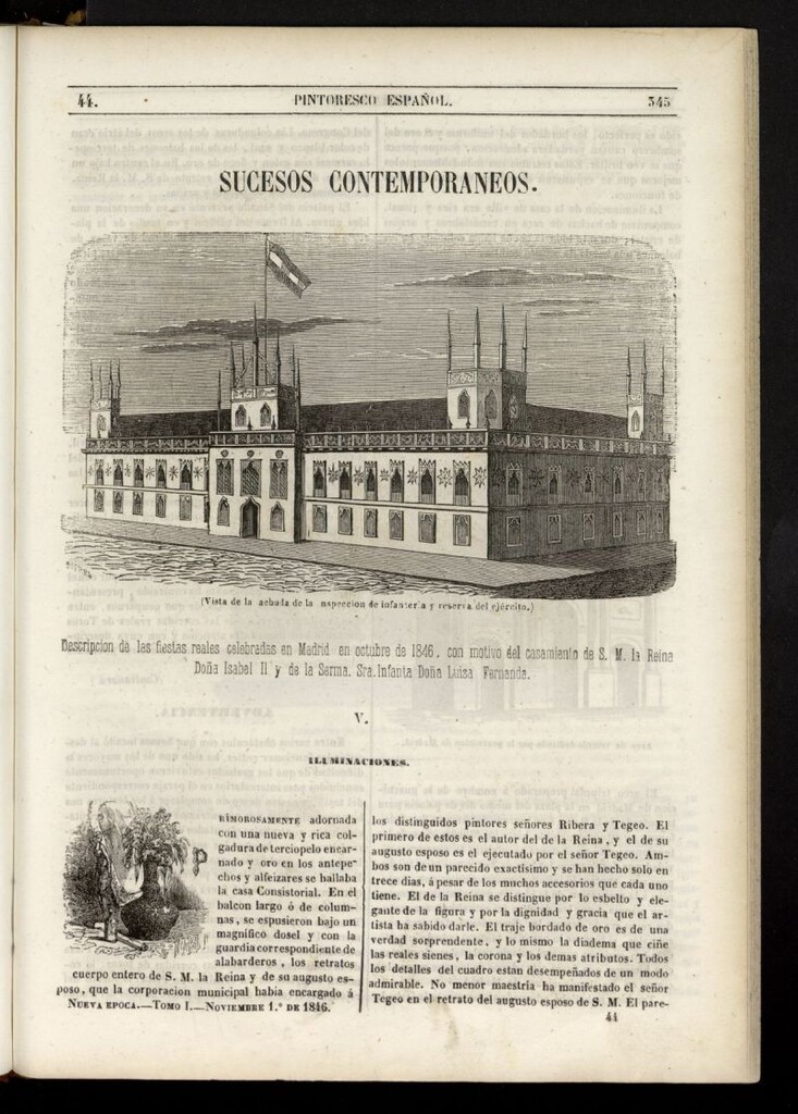 Miniatura de Semanario Pintoresco Español del 1 de noviembre de 1846, nº 44