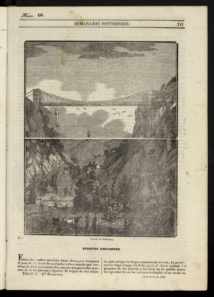 Miniatura de Semanario Pintoresco Español del 16 de julio de 1837, nº 68