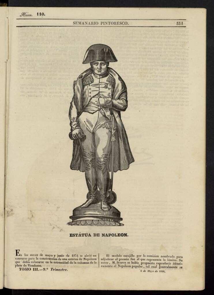 Miniatura de Semanario Pintoresco Español del 6 de mayo de 1838, nº 110