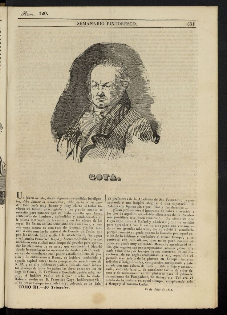 Miniatura de Semanario Pintoresco Español del 15 de julio de 1838, nº 120