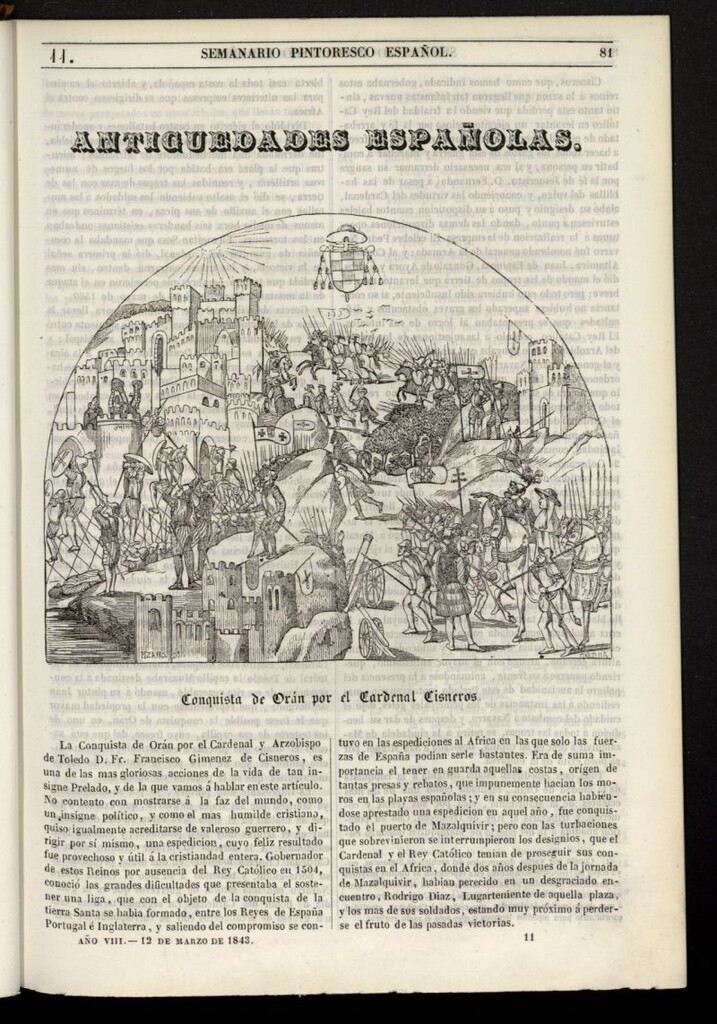 Miniatura de Semanario Pintoresco Español del 12 de marzo de 1843, nº 11