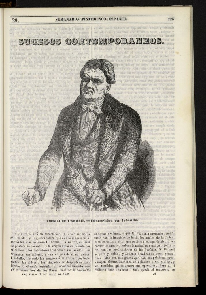 Miniatura de Semanario Pintoresco Español del 16 de julio de 1843, nº 29