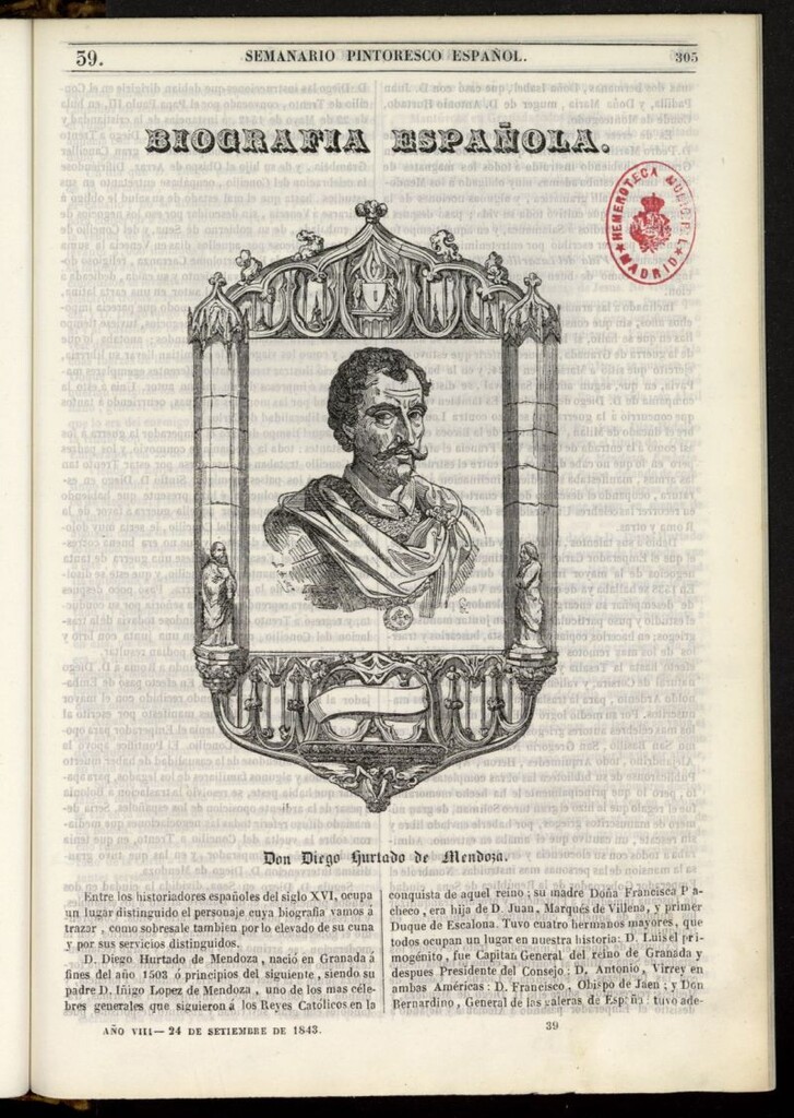 Miniatura de Semanario Pintoresco Español del 24 de septiembre de 1843, nº 39