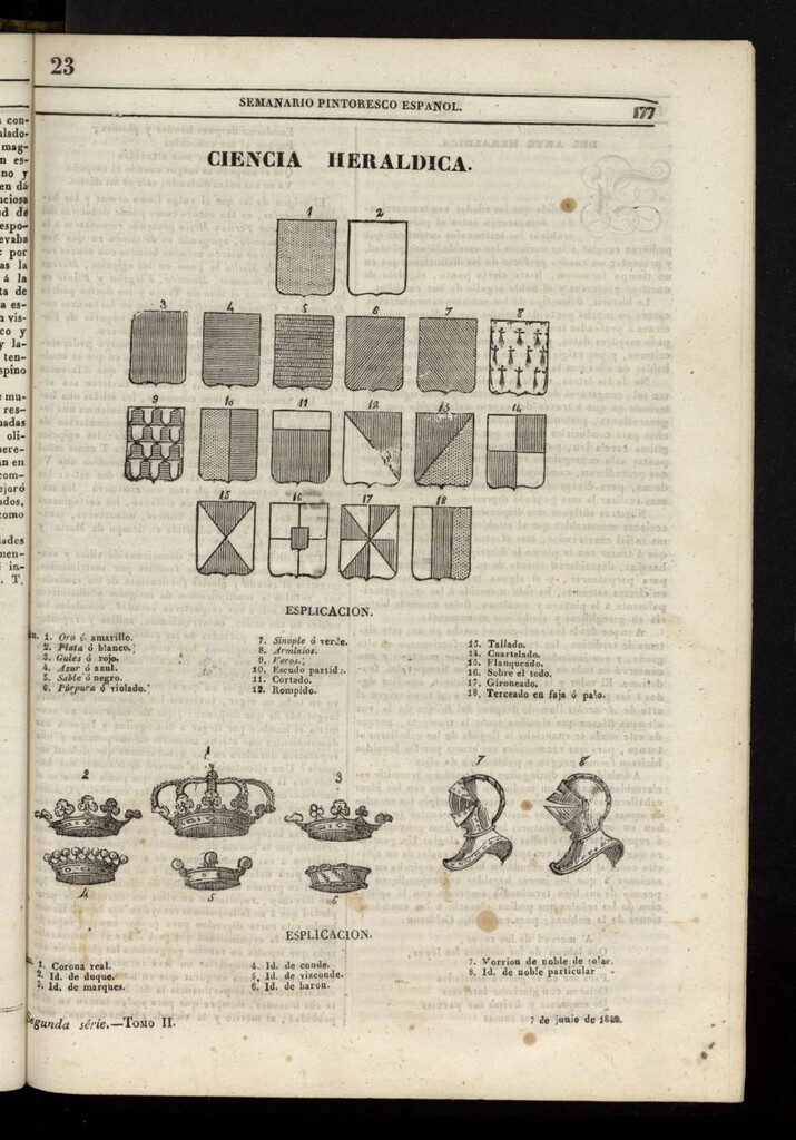 Miniatura de Semanario Pintoresco Español del 7 de junio de 1840, nº 23