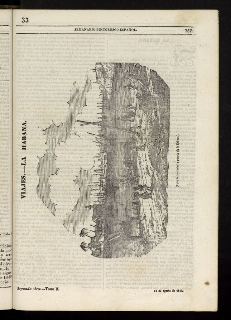 Miniatura de Semanario Pintoresco Español del 16 de agosto de 1840, nº 33