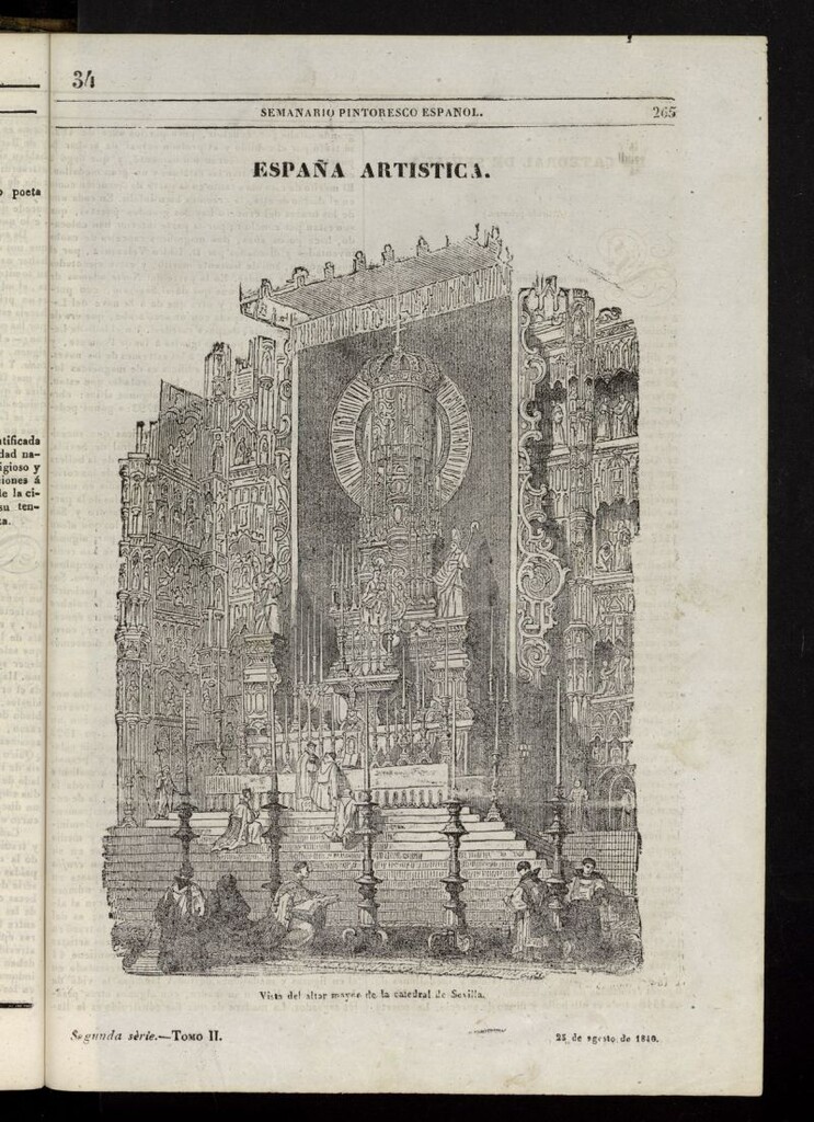 Miniatura de Semanario Pintoresco Español del 23 de agosto de 1840, nº 34