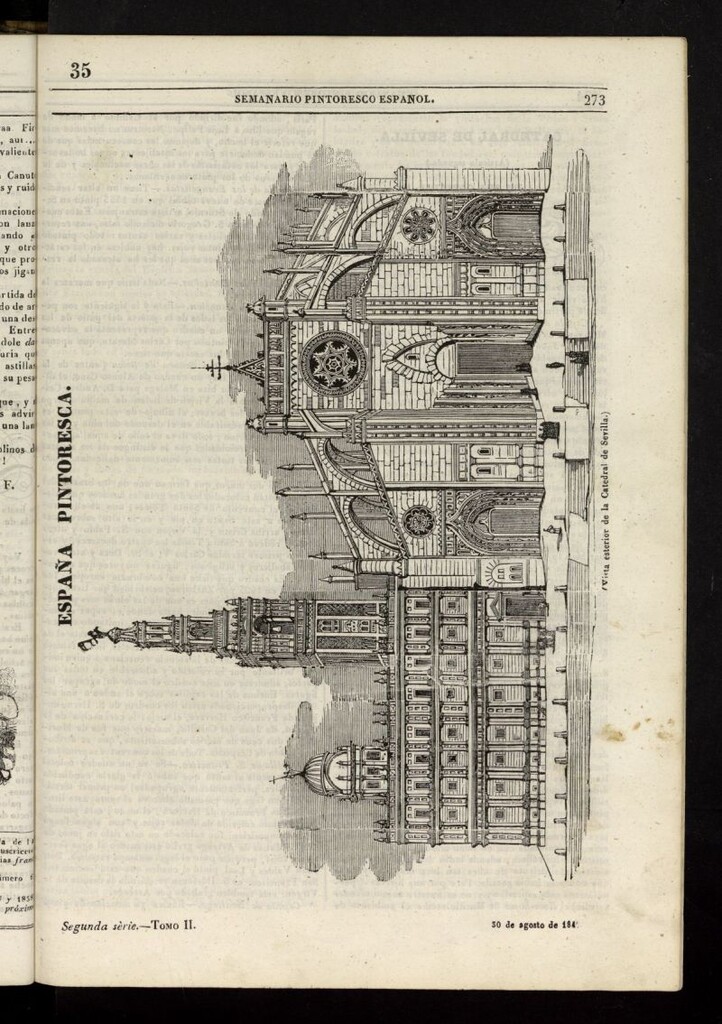 Miniatura de Semanario Pintoresco Español del 30 de agosto de 1840, nº 35