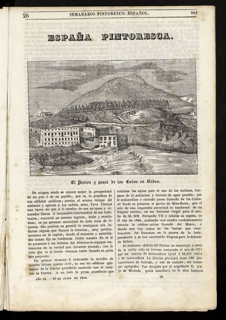 Miniatura de Semanario Pintoresco Español del 30 de junio de 1844, nº 26