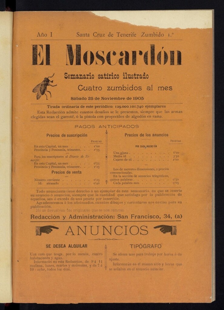 Miniatura de L´Art del Pagés del 8 de mayo de 1881