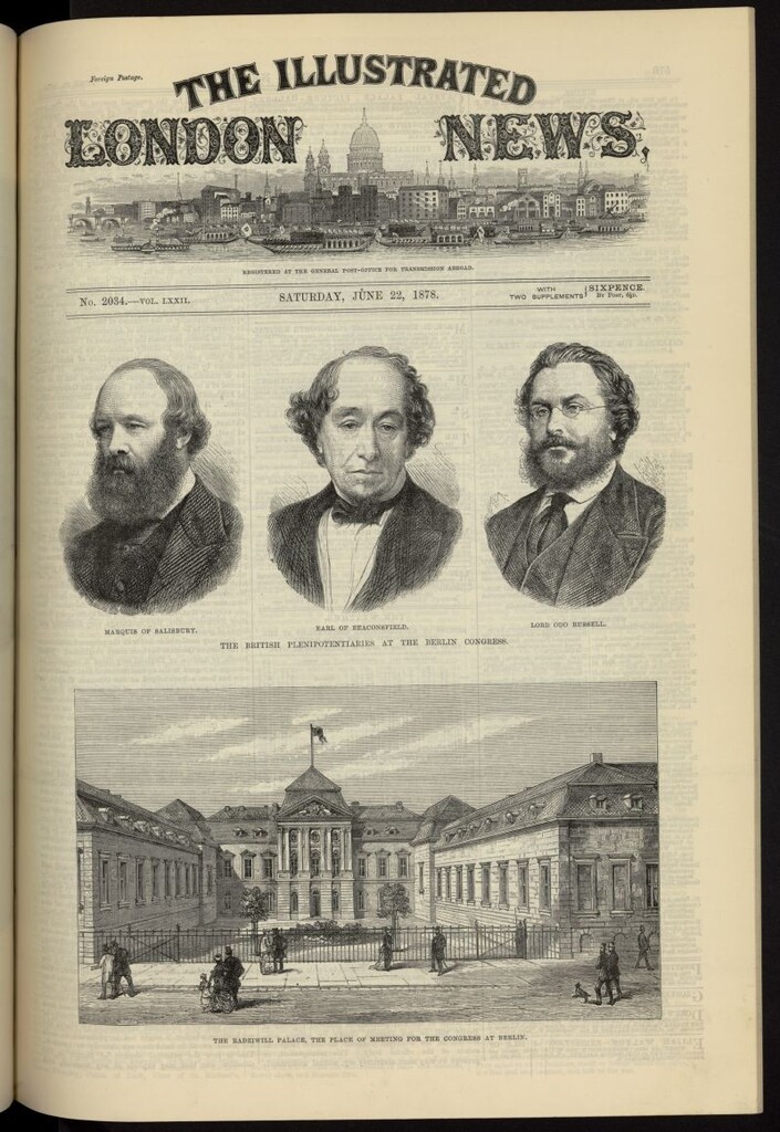 Miniatura de The Illustrated London News del 22 de junio de 1878, nº 2034
