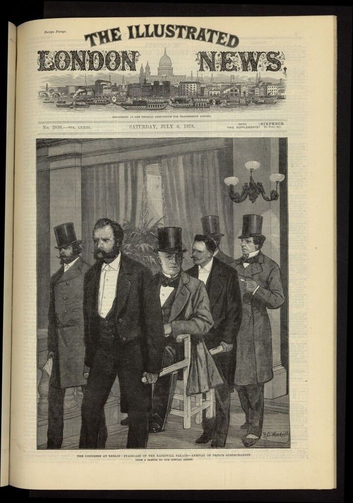 Miniatura de The Illustrated London News del 6 de julio de 1878, nº 2036