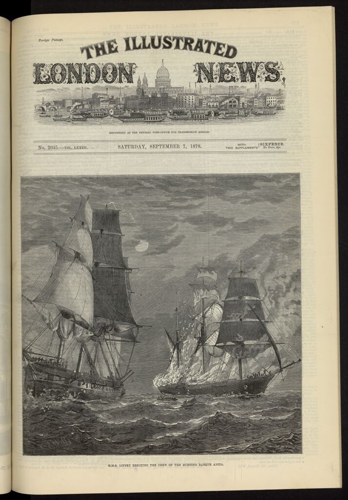 Miniatura de The Illustrated London News del 7 de septiembre de 1878, nº 2045