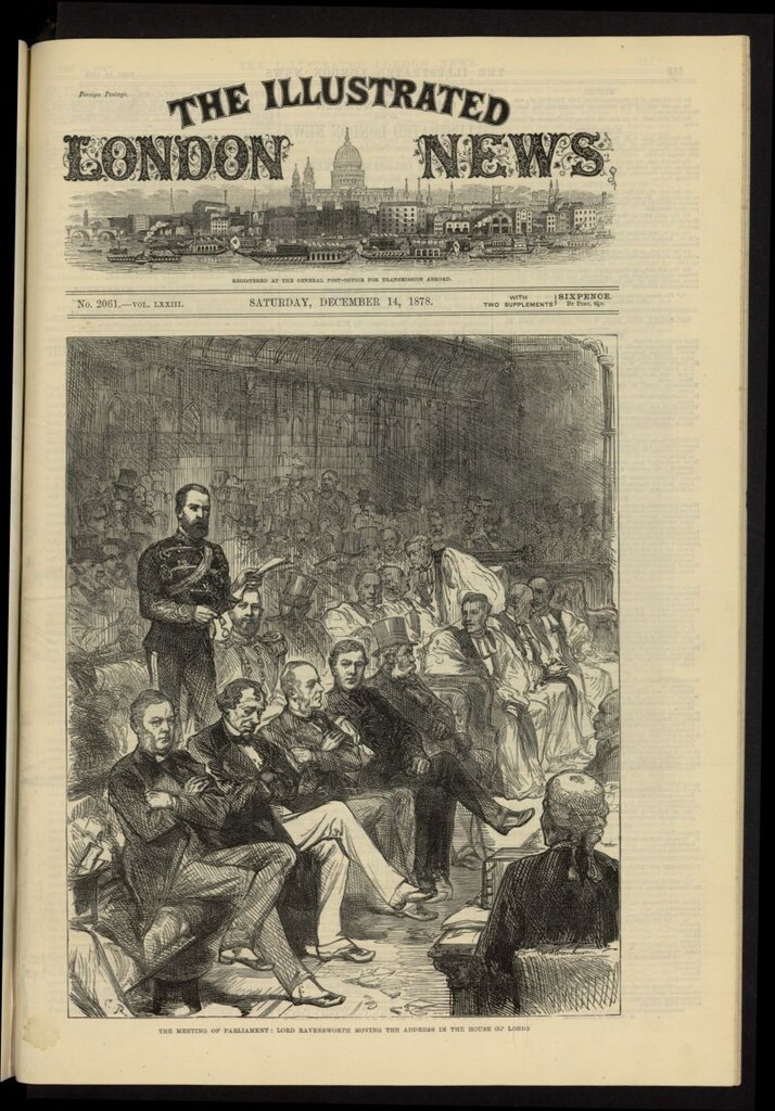 Miniatura de The Illustrated London News del 14 de diciembre de 1878, nº 2061