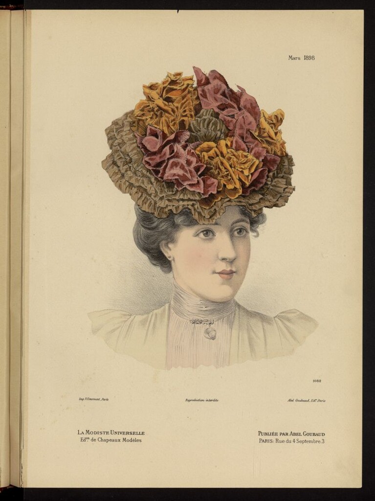 Miniatura de La Modiste Universelle de marzo de 1898