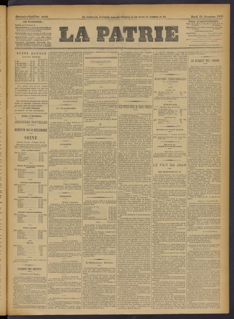 Miniatura de La Patrie del 15 de diciembre de 1885