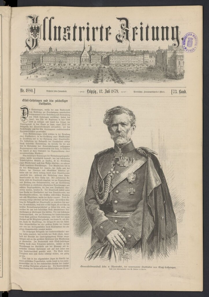 Miniatura de Illustrirte Zeitung del 12 de julio de 1879, nº 1880
