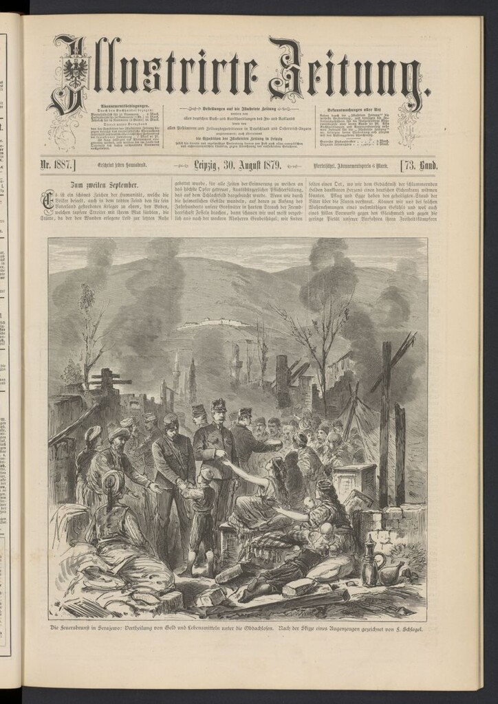 Miniatura de Illustrirte Zeitung del 30 de agosto de 1879, nº 1887