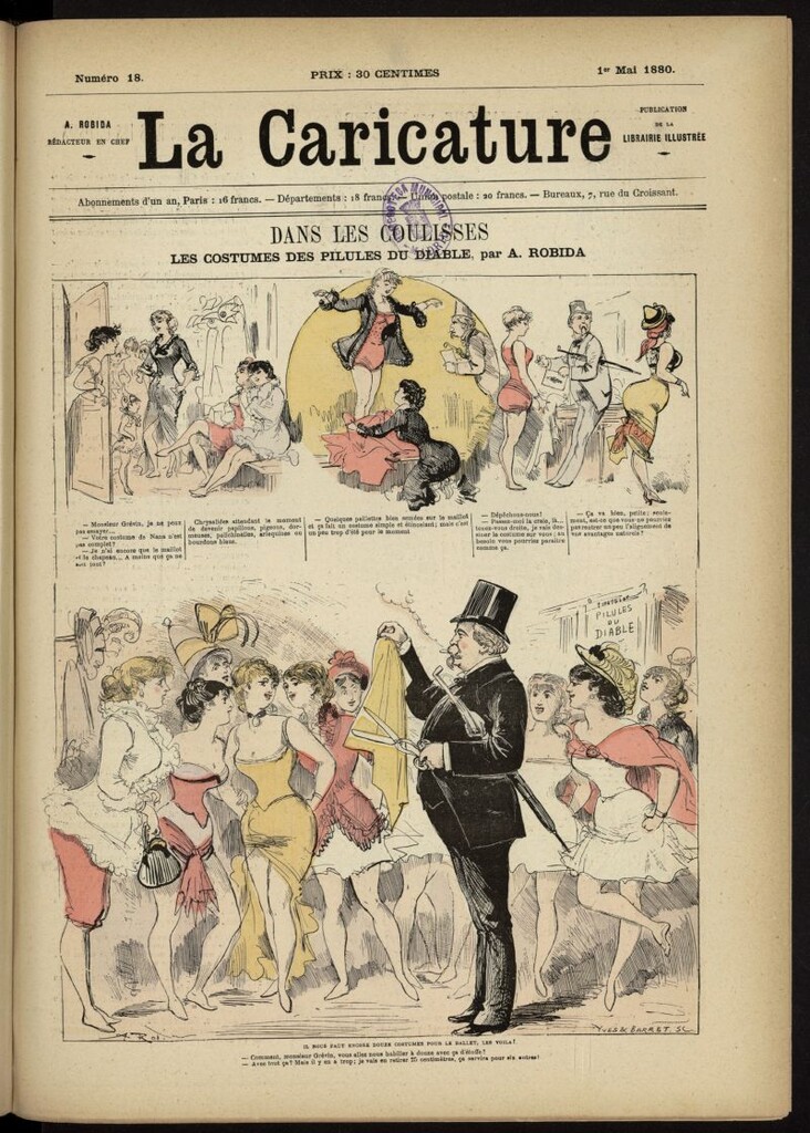 Miniatura de La Caricature del 1 de mayo de 1880, nº 18