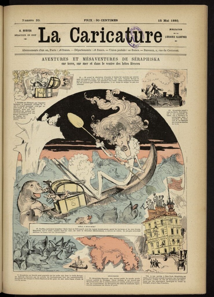Miniatura de La Caricature del 15 de mayo de 1880, nº 20