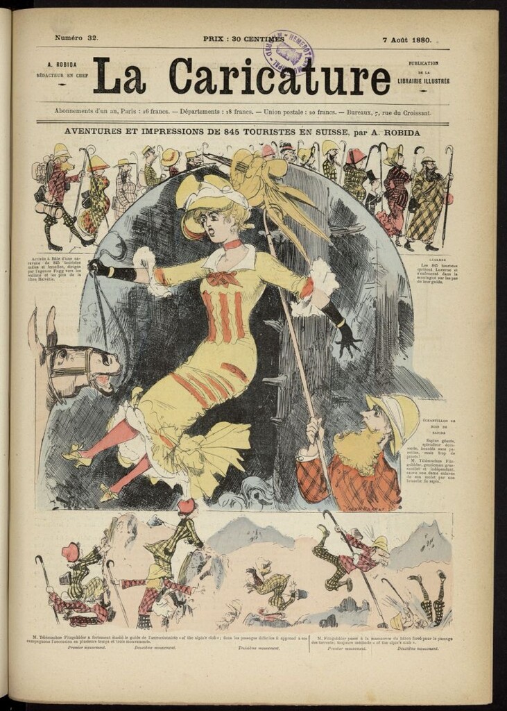 Miniatura de La Caricature del 7 de agosto de 1880, nº 32