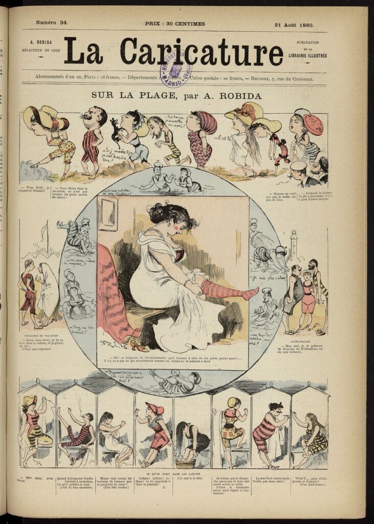 Miniatura de La Caricature del 21 de agosto de 1880, nº 34
