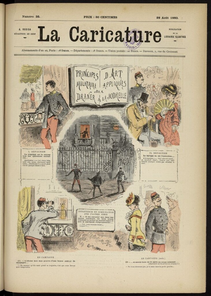 Miniatura de La Caricature del 28 de agosto de 1880, nº 35
